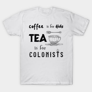 Tea vs coffee T-Shirt